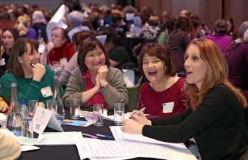 Facilitators at conference