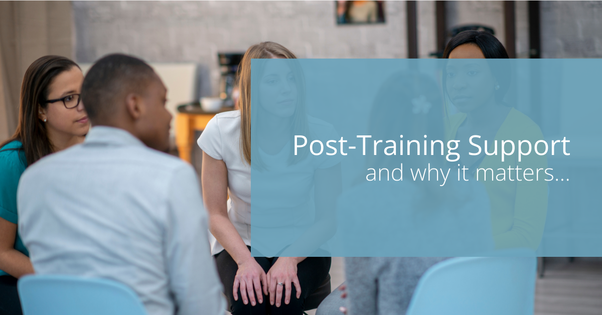 Post Training Support from Parents Plus and Why It Matters
